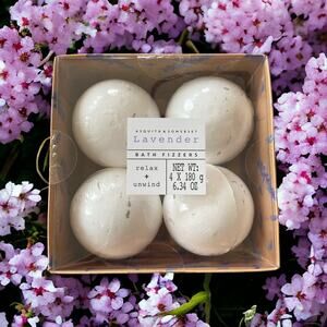 Asquith & Somerset Lavender Bath Fizzers NEW SEALED